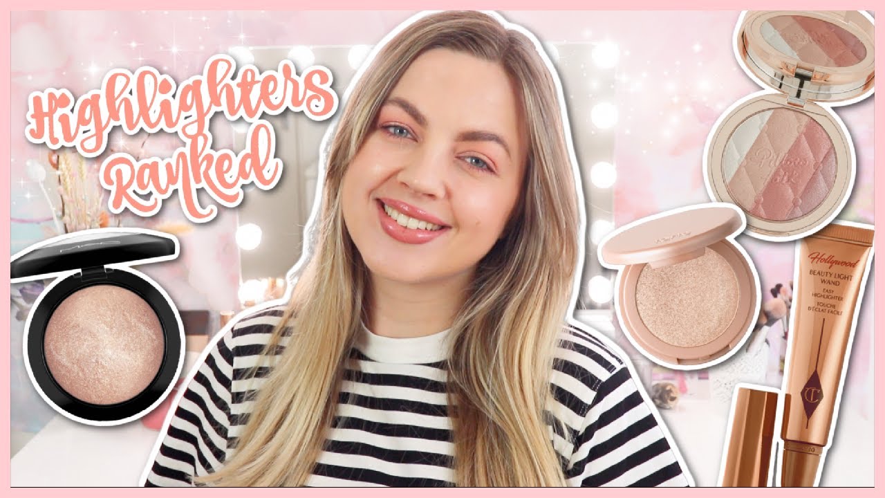 RANKING ALL MY HIGHLIGHTERS FROM WORST TO BEST!