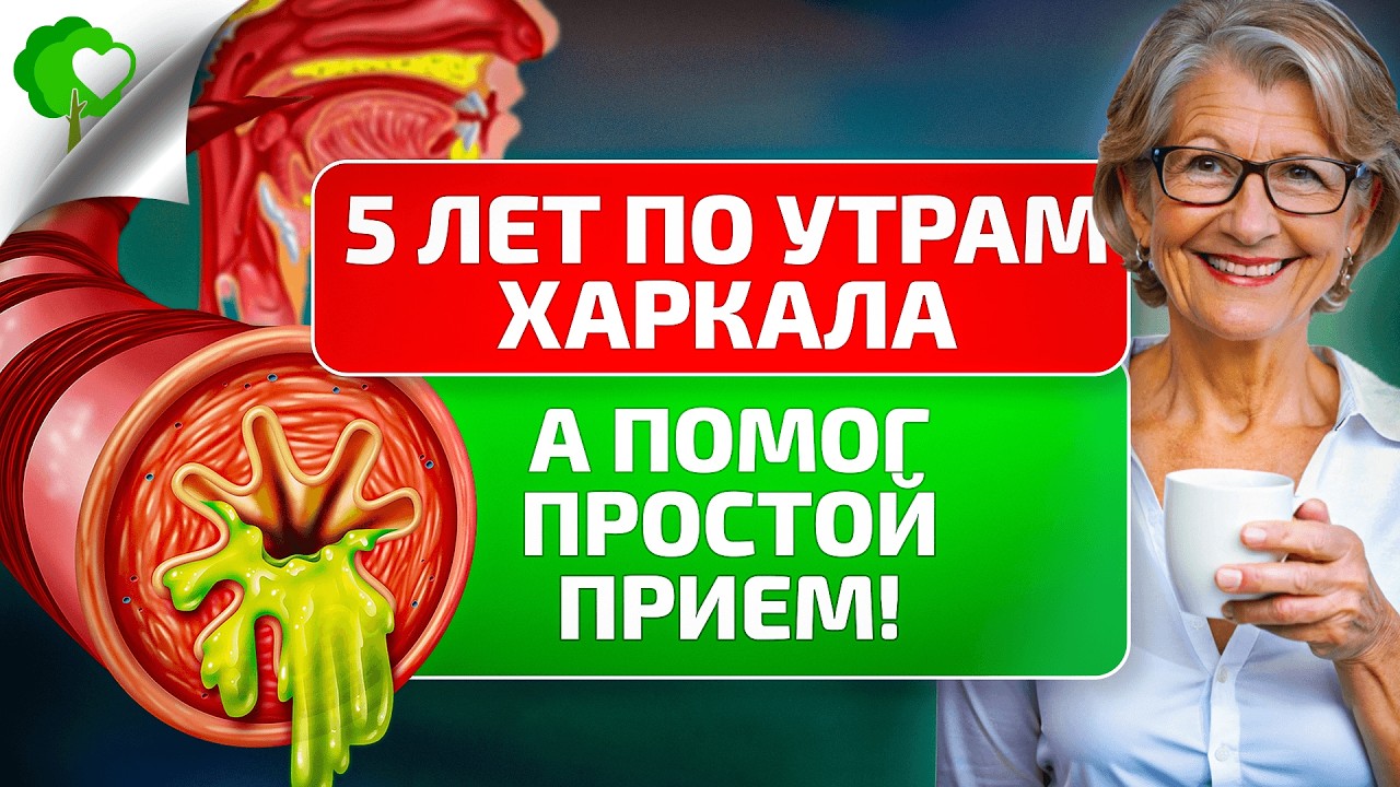 Мокрота ушла за 10 минут! Почему врачи не говорят об этом простом способе?!