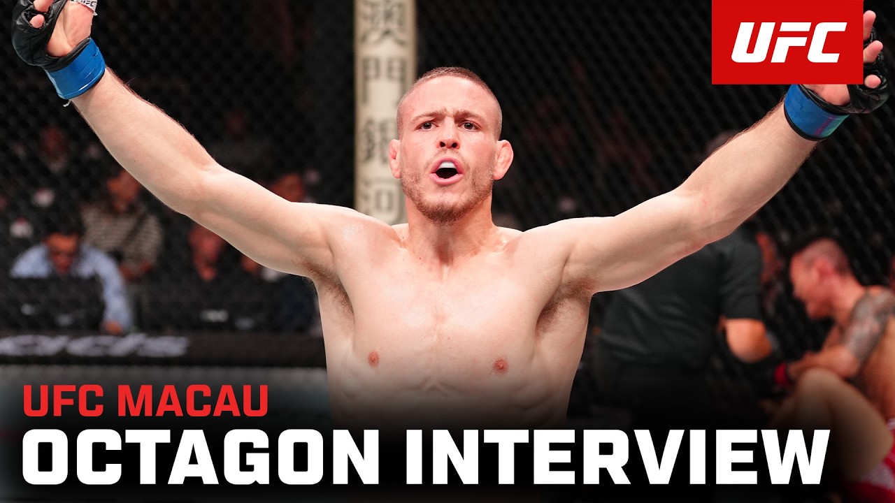 Интервью Коди Хэддона в октагоне | UFC Макао