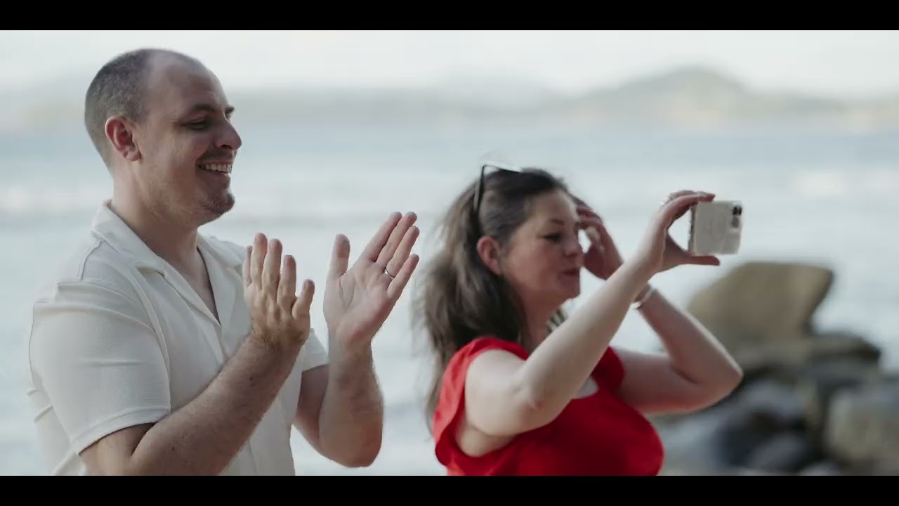 Rob & Robbie Wedding Elopement Video, Hua Beach, 5th October 2025 w  6 guests