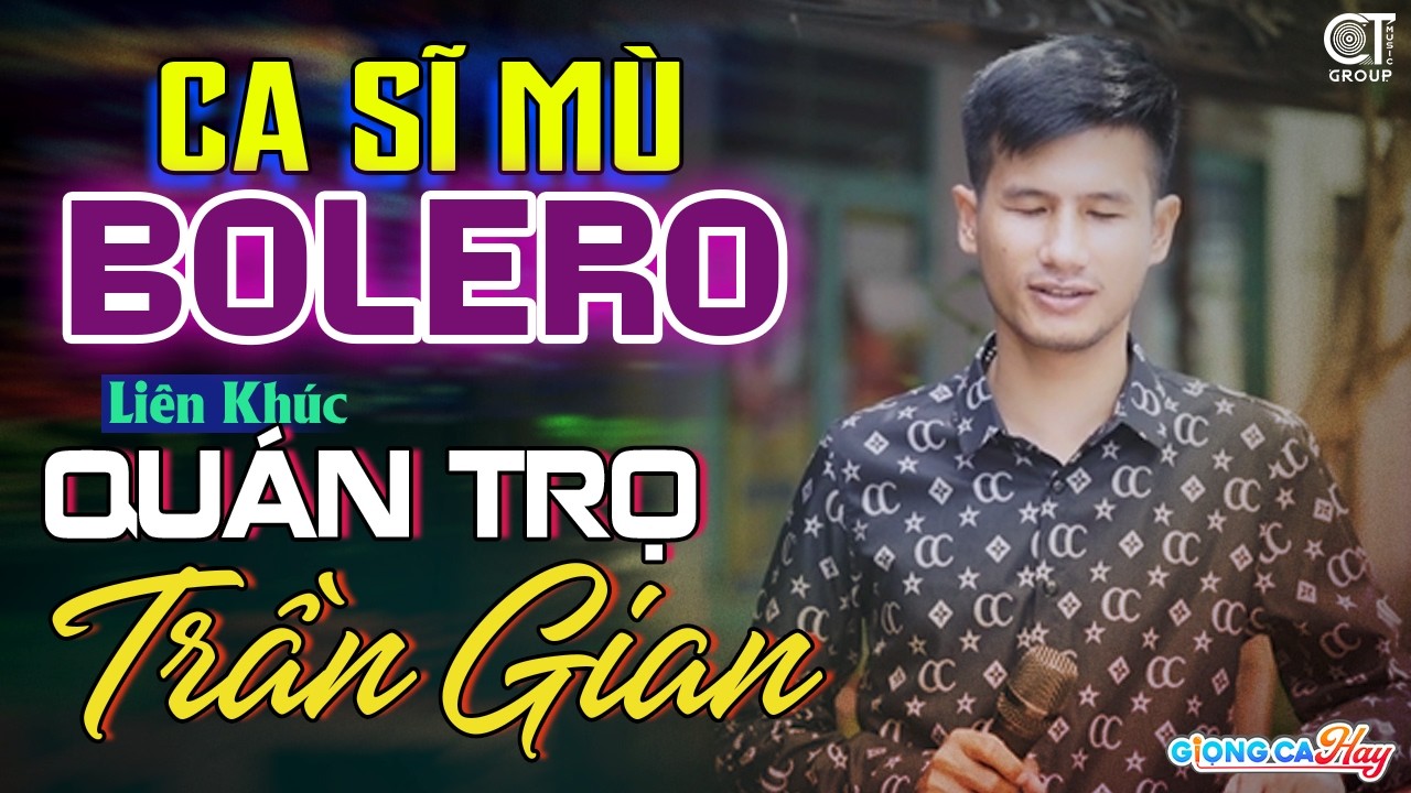 LK Bolero Đường Phố Nghe Buồn Da Diết - Quạn Trọ Trần Gian, Sao Trời Làm Gió - Ca Sĩ Mù Xuân Hòa