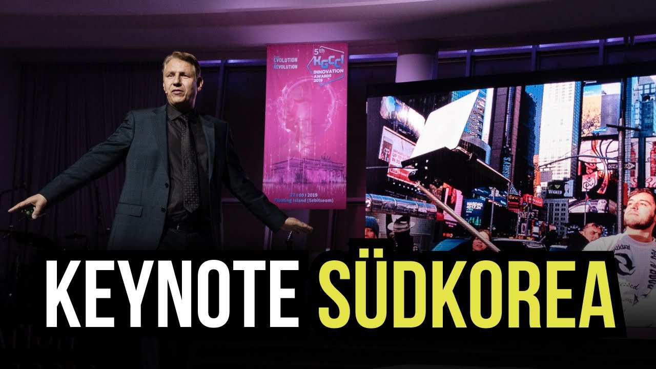 Keynote Speaker Digital Transformation: Dr. Jens-Uwe Meyer in Seoul / South Korea