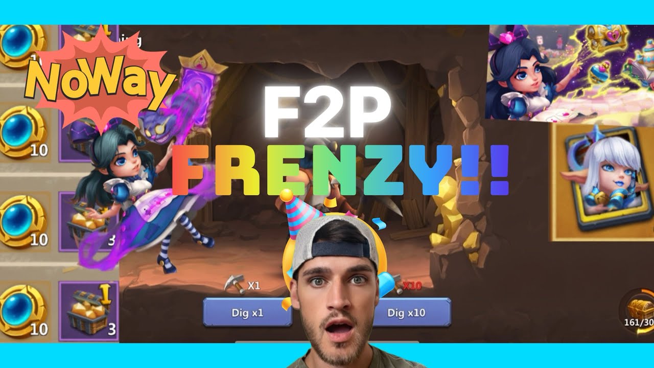 F2P Hero Crystals, Bell Elk Maiden, Wonderland adventure + More!! Castle Clash