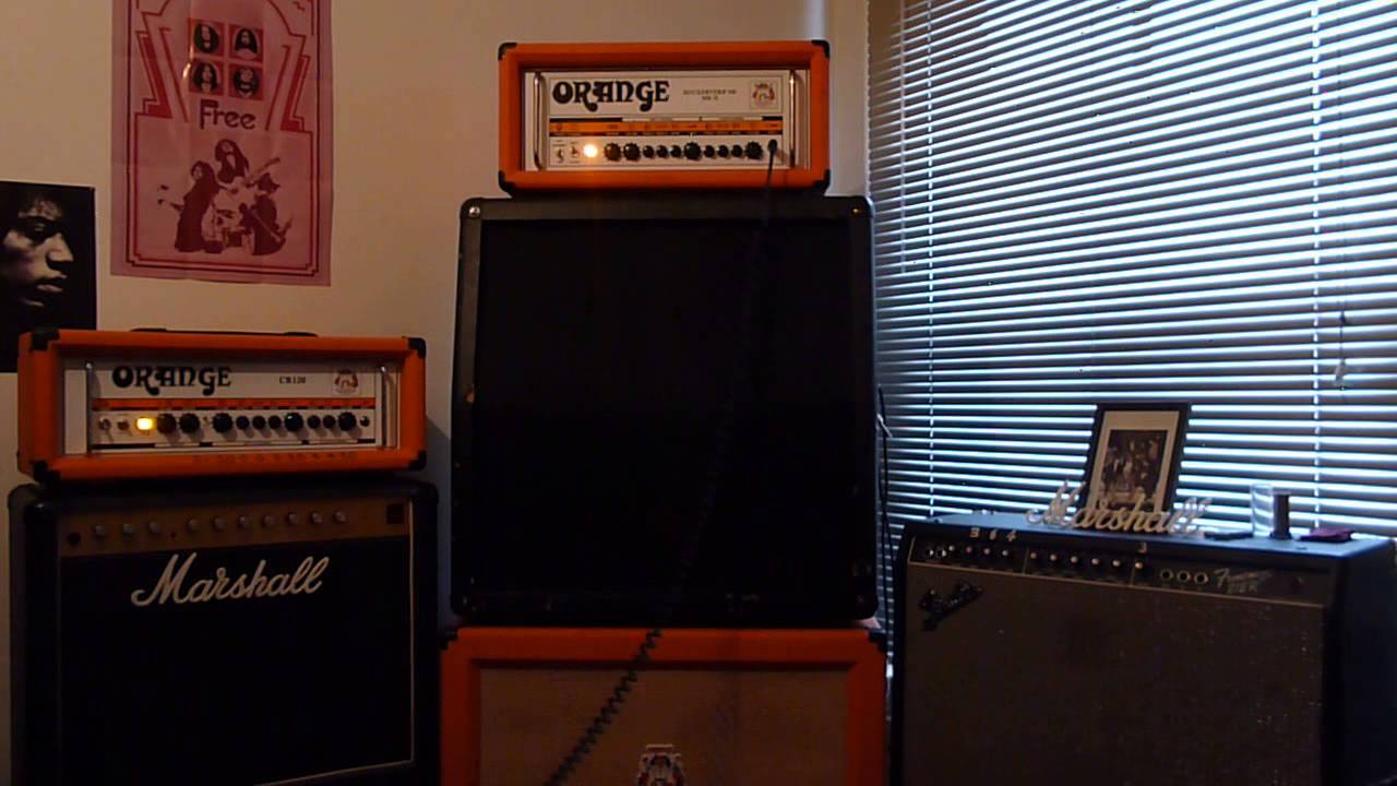 Orange Rockerverb - Orange CR120 Comparison