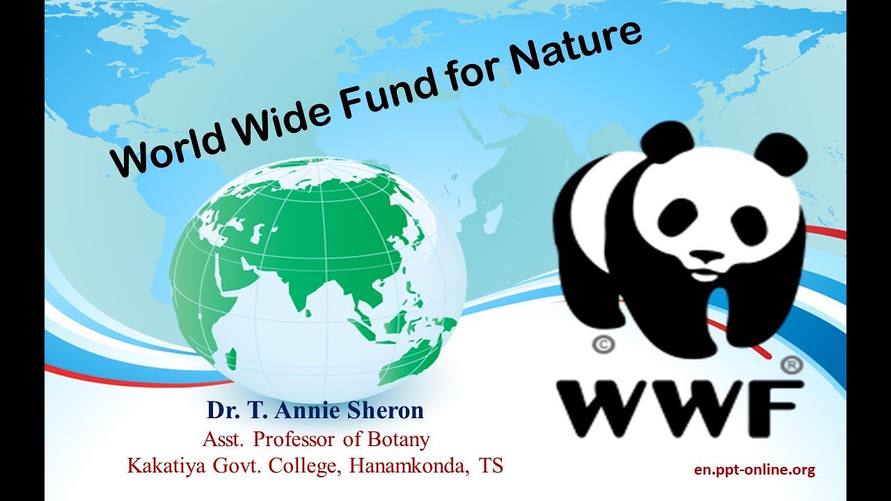 Dr. T. Annie Sheron II WWF II World Wide Fund for Nature