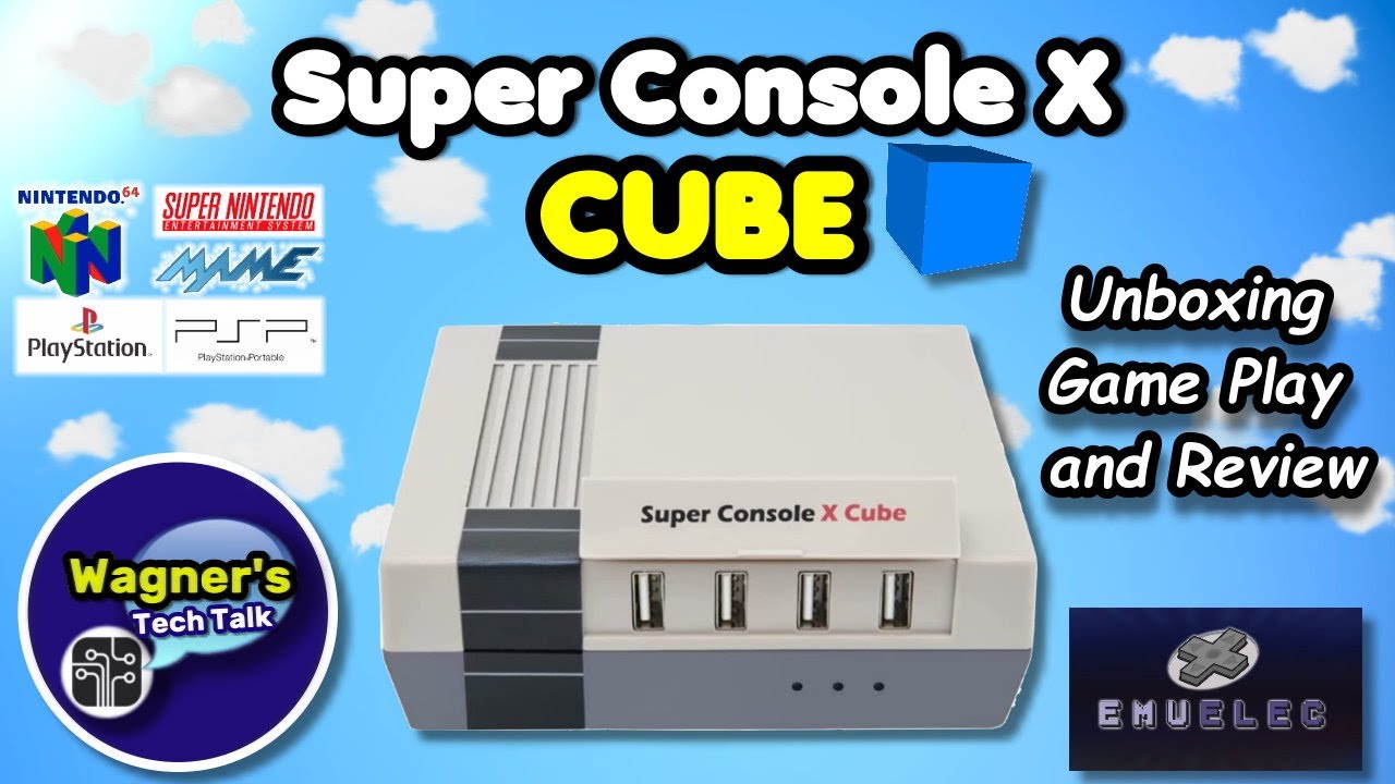 Super Console X CUBE: настройка, игровой процесс и обзор
