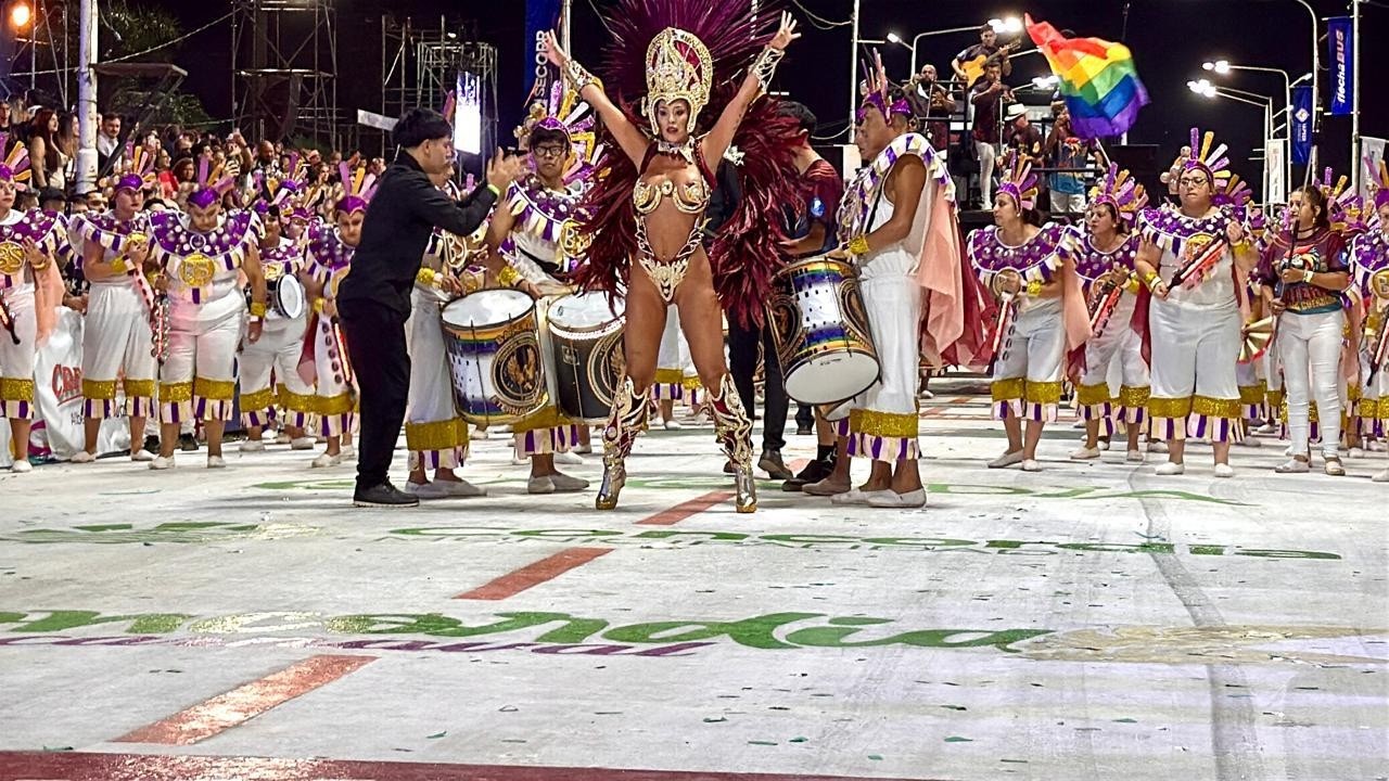 Труппа Bella Samba 2026 - Третья ночь - Барабанное шоу Этерны Геррера - Королева Дайана Варела