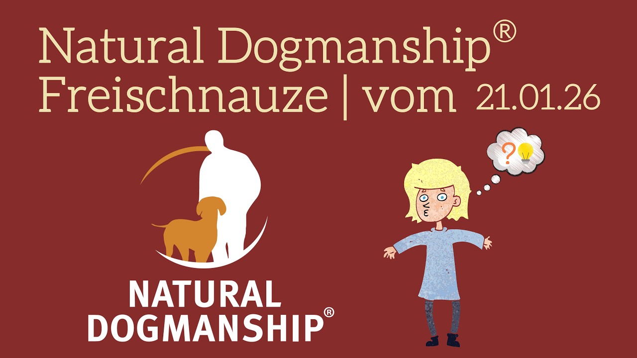 Natural Dogmanship Freischnauze vom 21.01.2026 #hundeerziehung #hund #webinar #jannijboer
