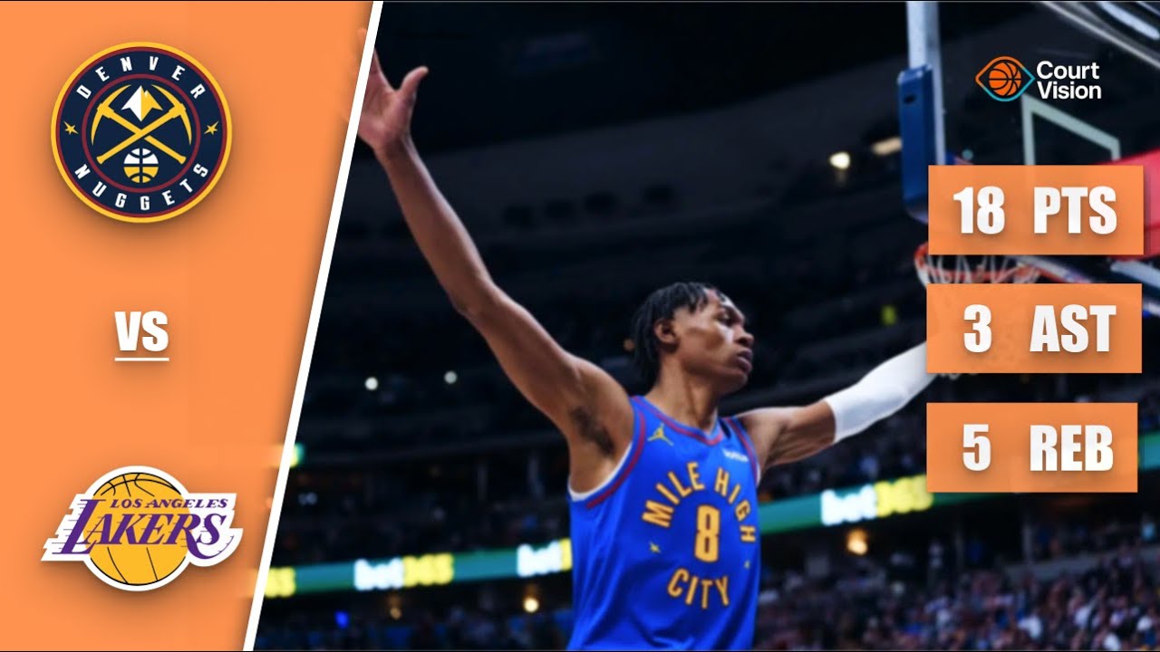 Peyton Watson - 18 Points, 3 Steals, 3 Assists vs Lakers - 2025-26 Regular Season