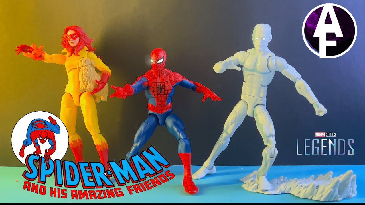 Marvel Legends | Spider-Man and his Amazing Friends | ASMR | Figure Review