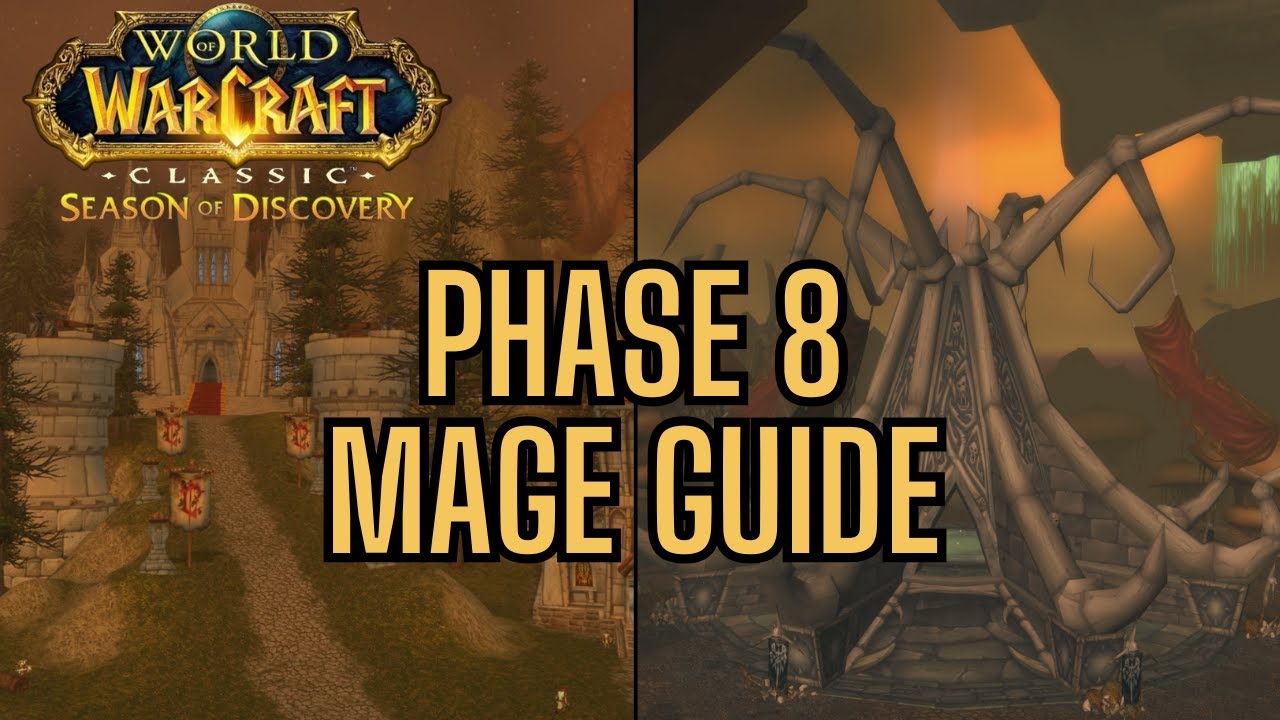 SoD Phase 8 Mage Guide | Rotation / Talents / Runes / Gear and More! | WoW Season of Discovery