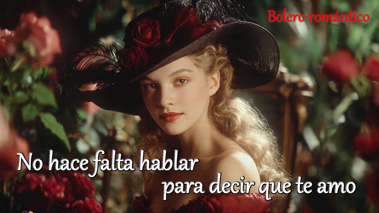 No hace falta hablar - Bolero romántico #musica #amor #bolero