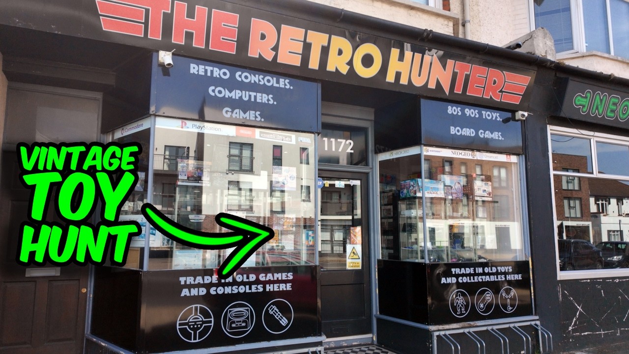 HIDDEN Vintage Toys & Retro Games at The Retro Hunter in Southend, Essex!