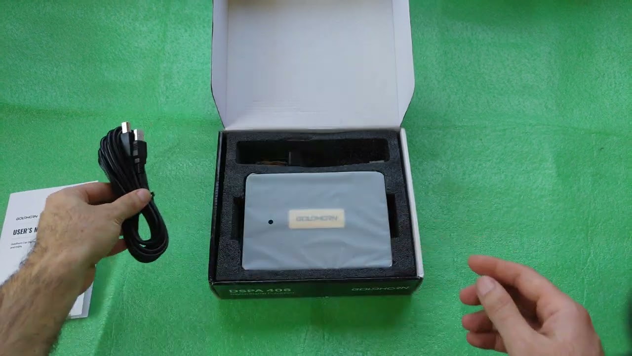 Unboxing Goldhorn DSPA 406 #acousticbuild #caraudio #goldhorn #dsp