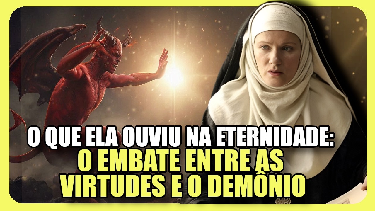 A Batalha Épica Pela Alma Humana Se Desenrola Diante de Santa Hildegarda!