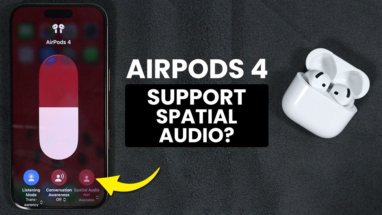 Есть ли в AirPods 4 функция пространственного звука?