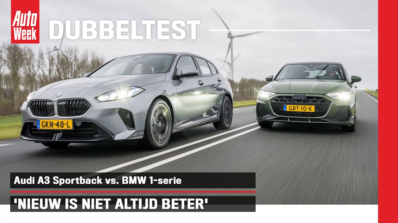 Audi A3 Sportback vs. BMW 1-serie - AutoWeek Dubbeltest