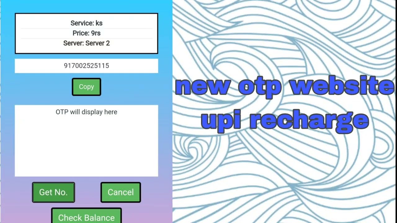 New otp bypass website||upi recharge in telegram||fresh number and fast otp||otpbuyreal.xyz