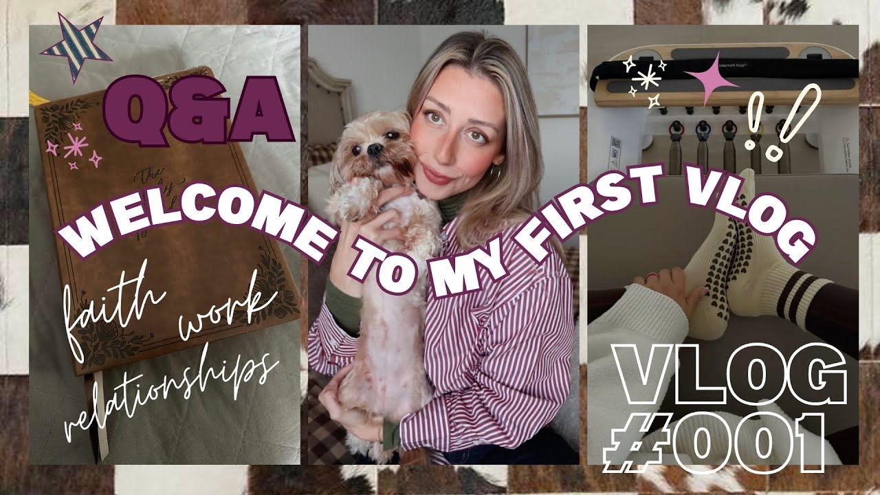WELCOME TO MY CHANNEL! ~ VLOG 001