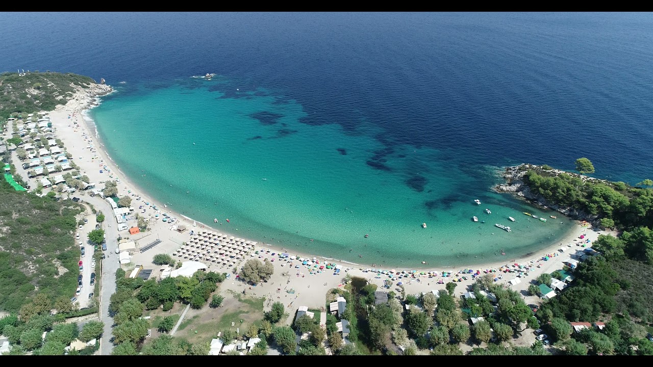 4K DJI Phantom 4 Pro - Halkidiki - Summer 2019 - Armenistis Camping No1