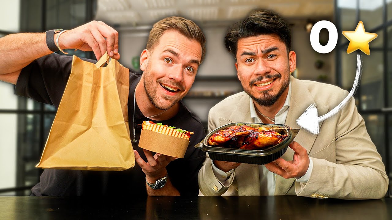 Wir bestellen bei 0⭐️-Restaurants 🤔 (wer findet das beste?)