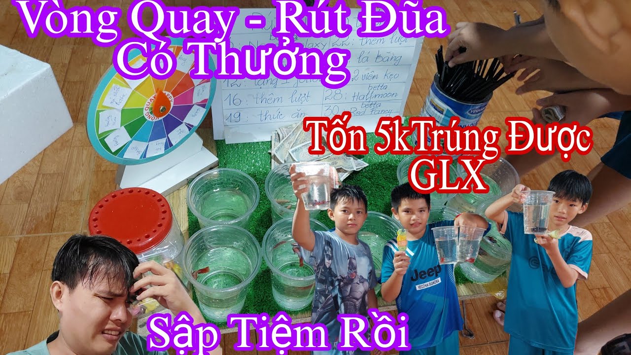Cậu Bé Cầm 100k Chơi Sập Tiệm BCT Khóc Thét Lỗ Vốn Với Cho Rút Đũa Và Vòng Quay Betta