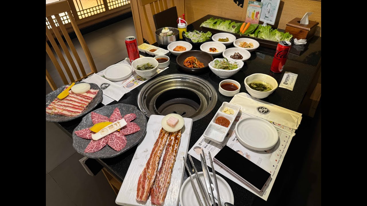 曼谷本家韩式烧烤～Bornga Korean BBQ in Bangkok
