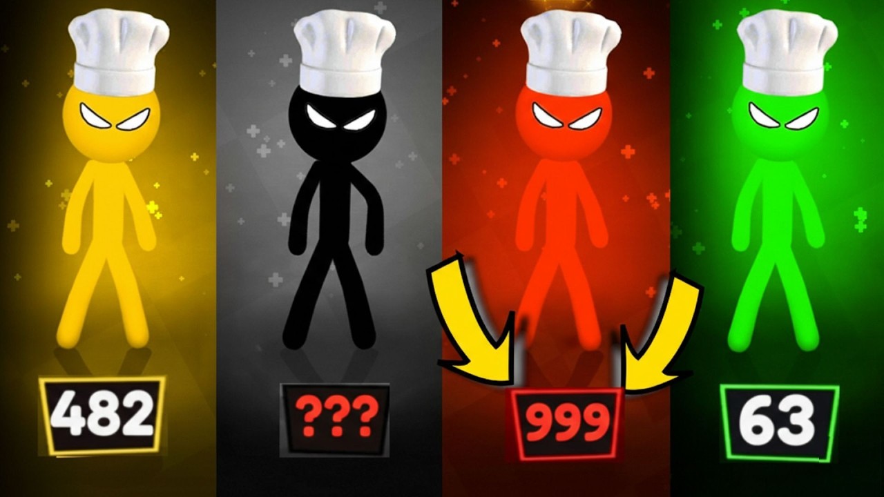 Stickman BEST MINIGAMES Tournament - Stickman Party 1 2 3 4 Player 2026