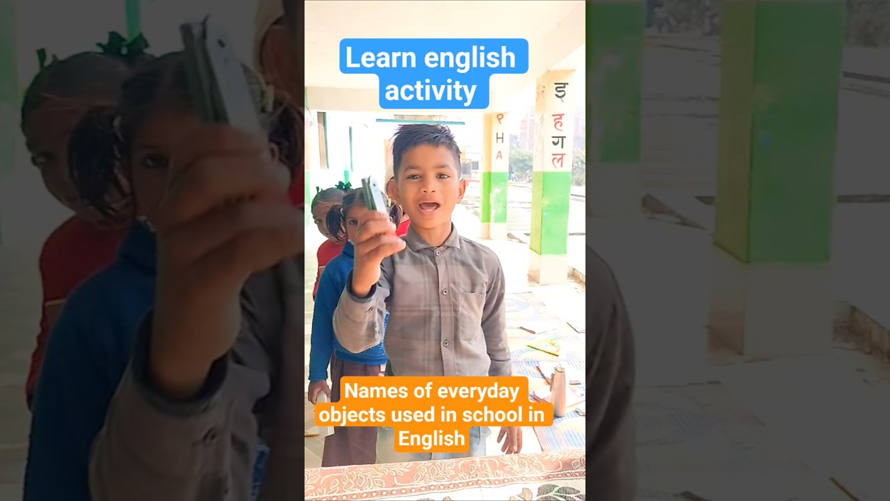 daily uses objects name in english