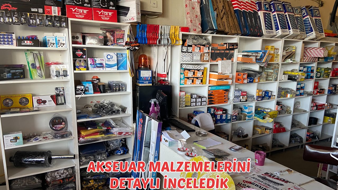 YENİ SATIŞA ÇIKAN OTO AKSESUAR ÜRÜNLERİ.SANAYİ VLOG PART 2.