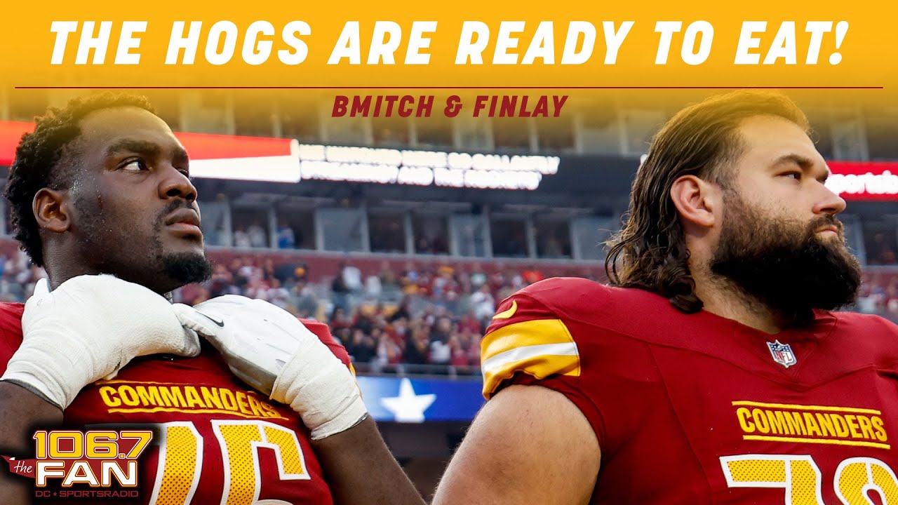 Sam Cosmi's Ready for Thanksgiving & Commanders Stretch Run