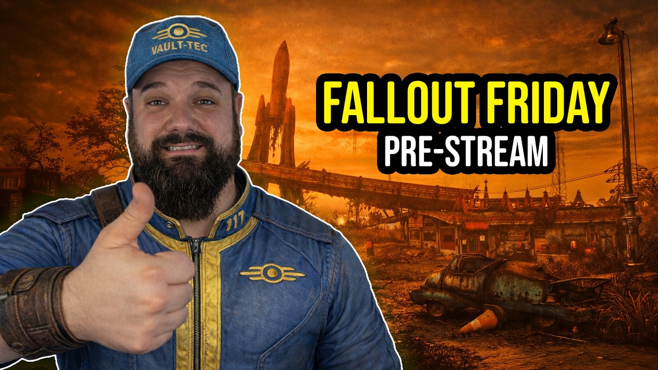 Fallout Friday Pre-Stream | Chatting Before the Wasteland ☢️