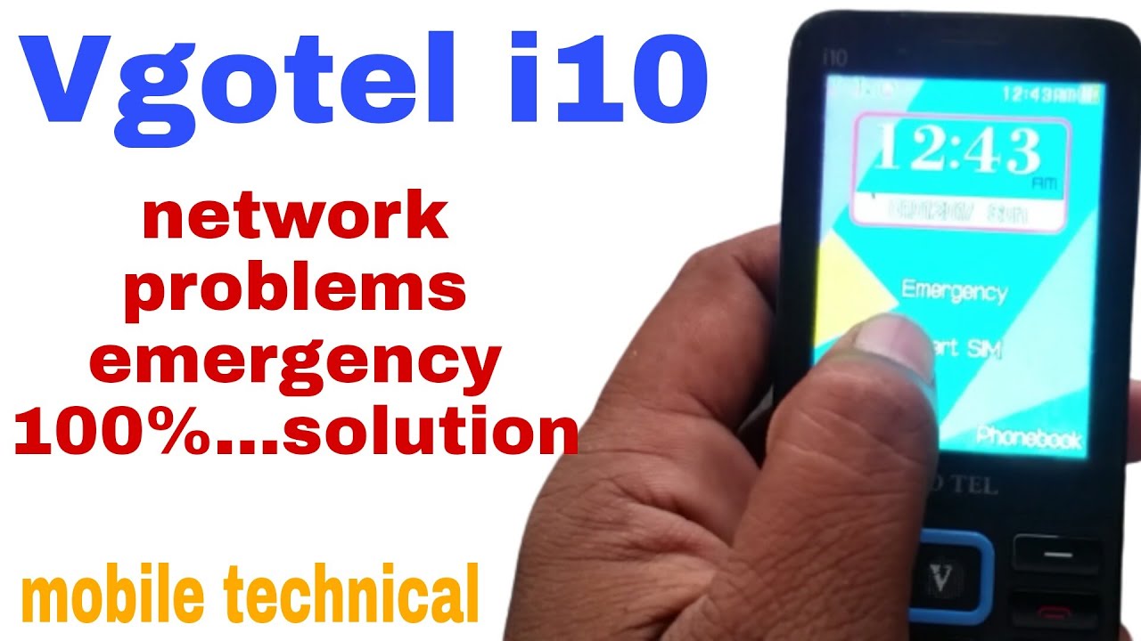 |vgotel i10 network problems 100%solution |emergency call all vgotel network problems solution