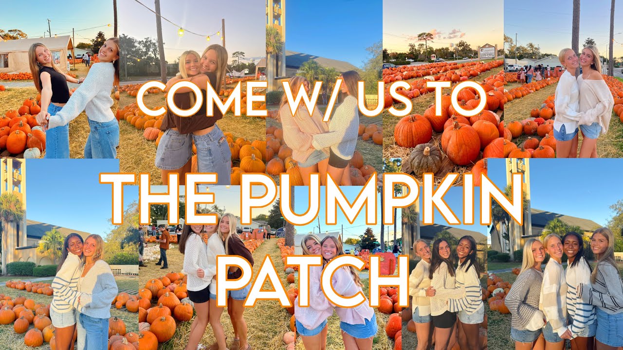 COME W/ US TO THE PUMPKIN PATCH!! 🎃🍁PUMPKIN PAINTING, ICE CREAM, and STARBUCKS!!