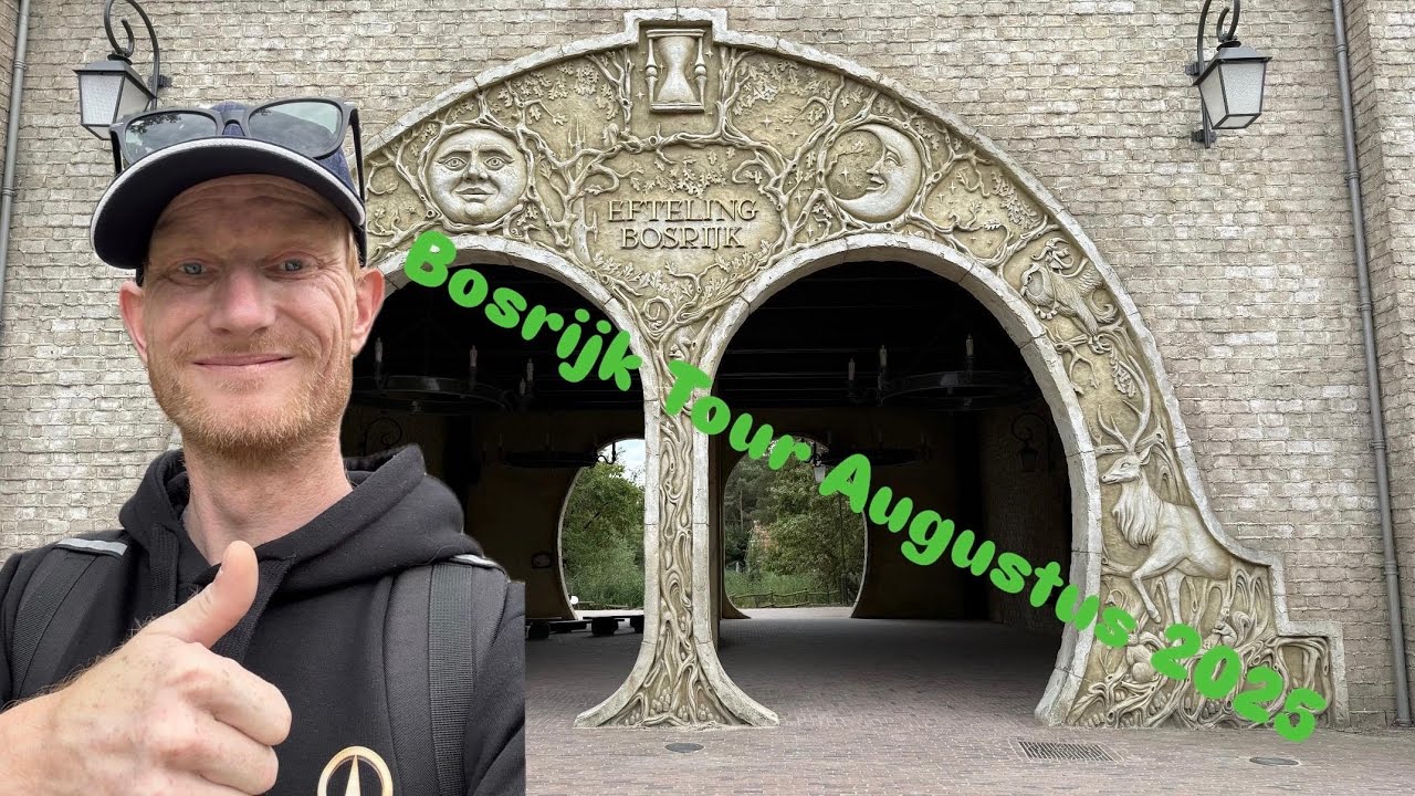 Efteling Bosrijk Tour Augustus 2025 | Vakantiepark Volledige Rondleiding | Theme Park Holland