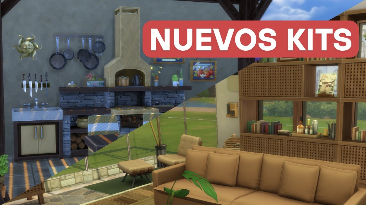 NUEVOS KITS: Retiro Moderno y De la Huerta a la Mesa | Sims 4