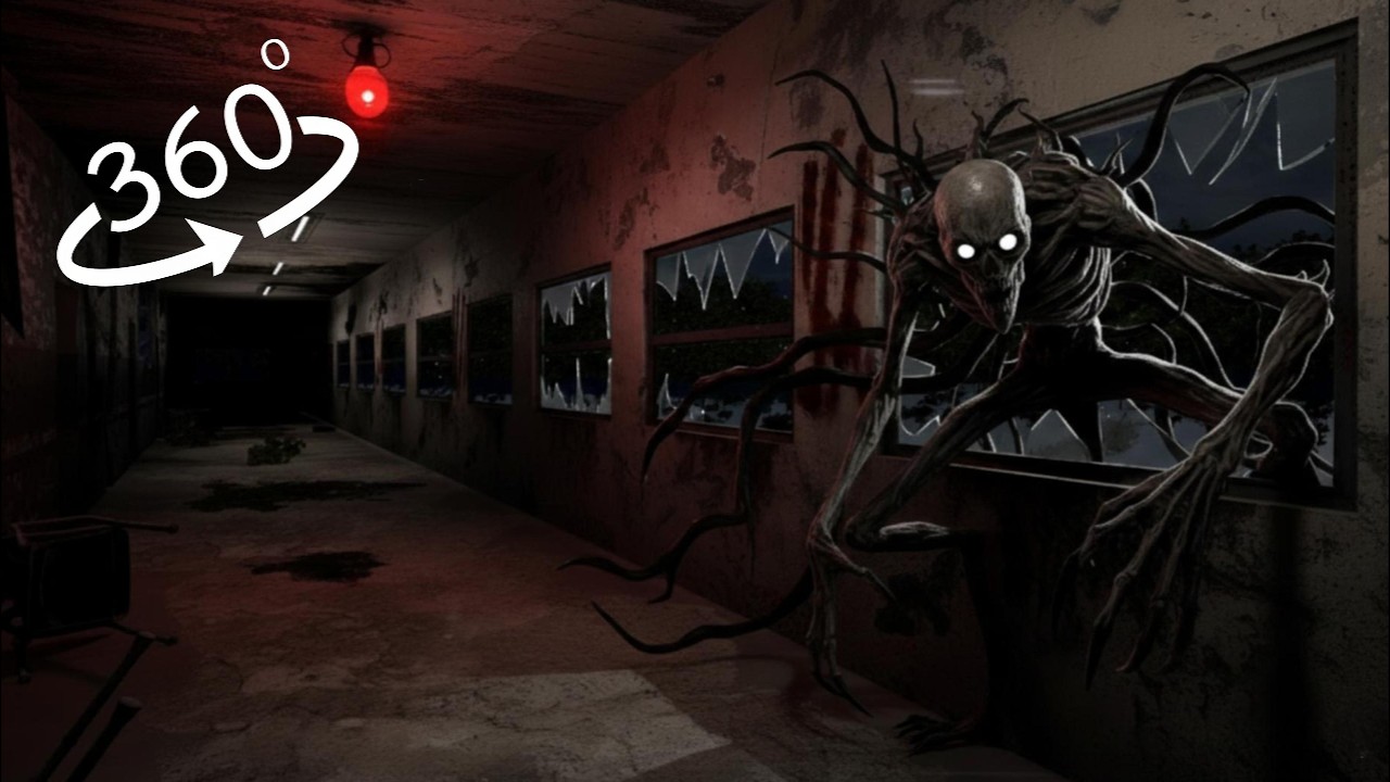 Experience 360&deg; Abandoned Hospital Horror | 4K VR