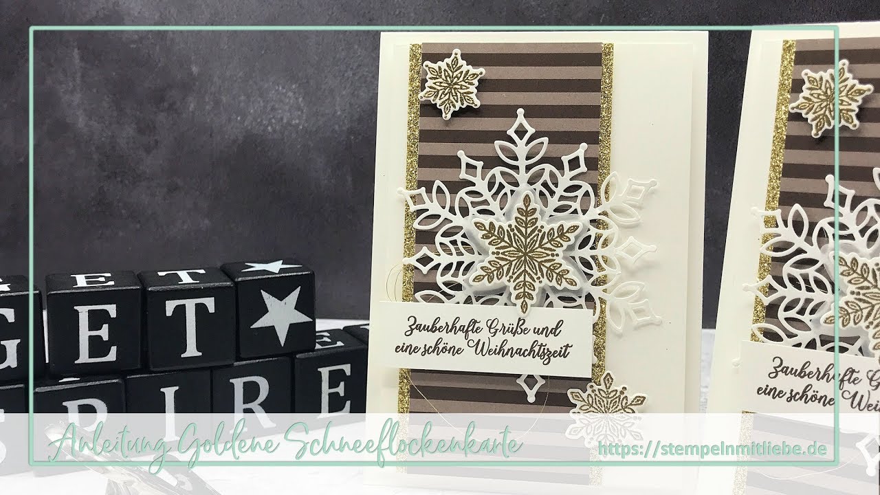 Stampin' Up! Anleitung Karte Wintermärchen