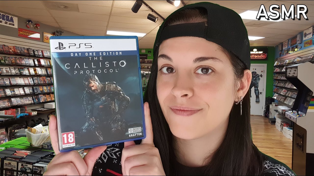 THE CALLISTO PROTOCOL 💀 Tienda de Videojuegos (Game Store Roleplay) ASMR Español | Alternative ASMR