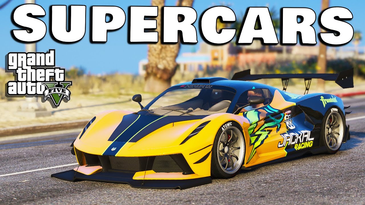 GTA 5 - SPORT and SUPERCARS LOCATIONS