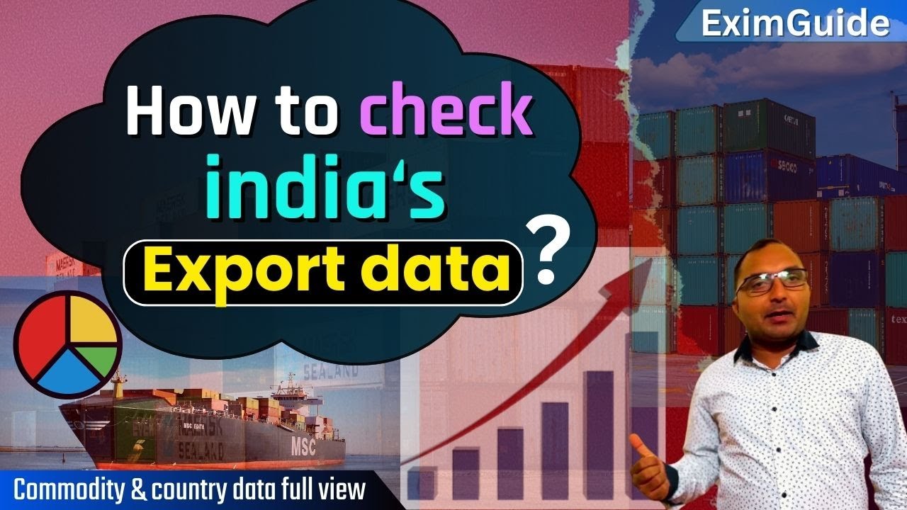 How to check india's export data | Indian Export Data | National Import-Export Record-NIRYAT