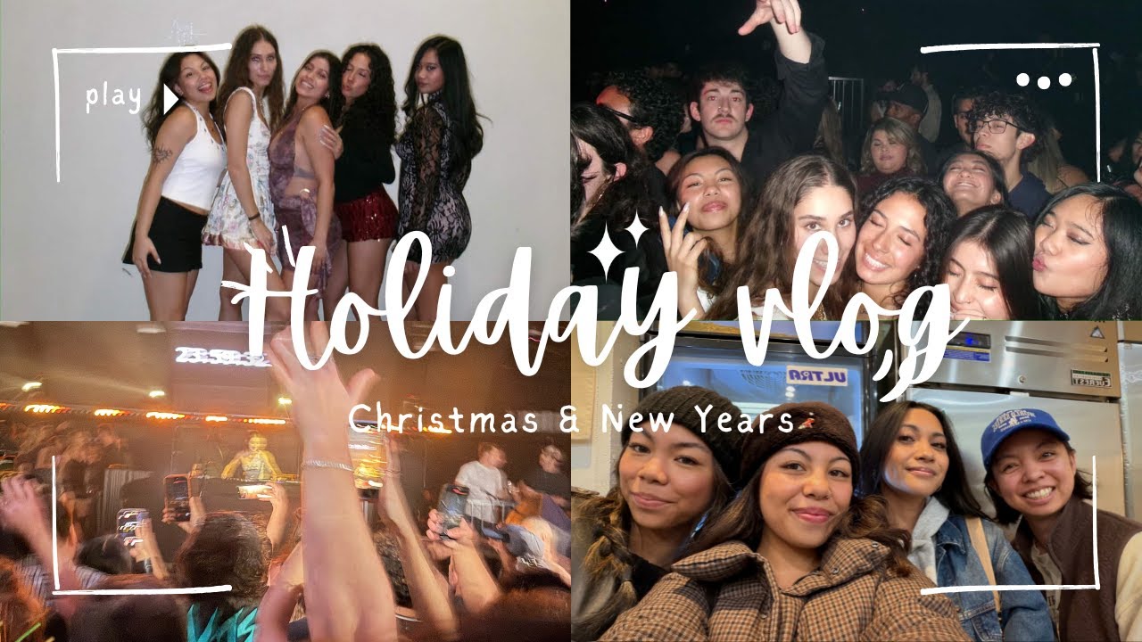 Holiday vlog (Christmas, & NYE)