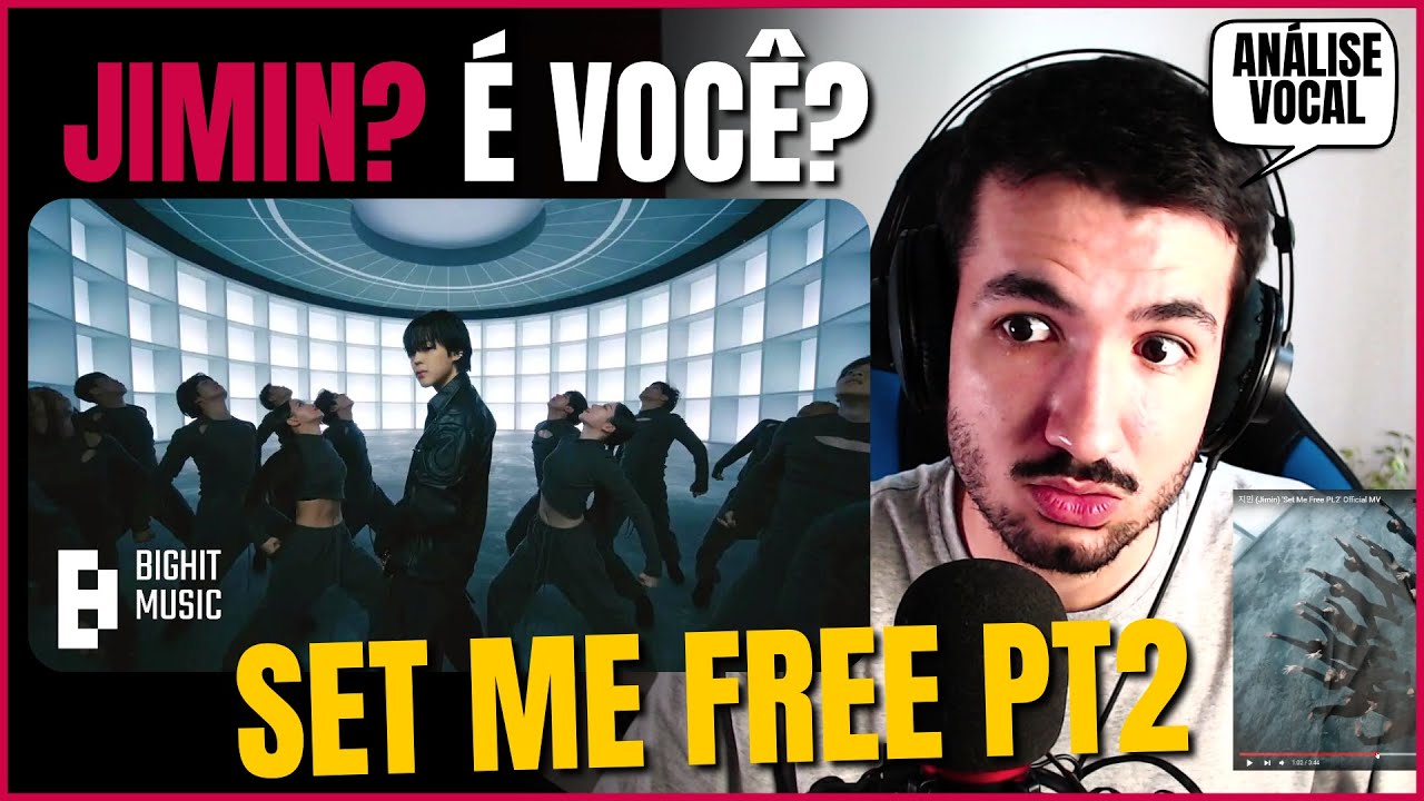JIMIN 'SET ME FREE' / ANÁLISE POR PROF DE CANTO
