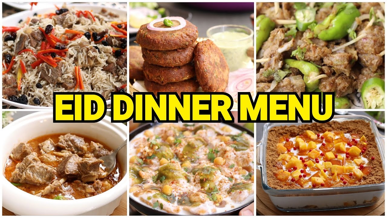 EID UL ADHA DINNER MENU by (YES I CAN COOK)