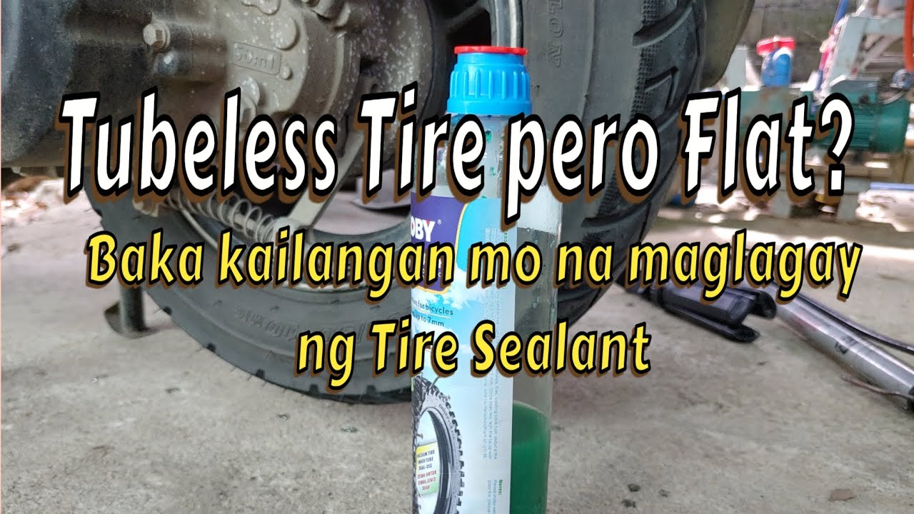 Paano maglagay ng Tire Sealant sa Tubeless na Gulong | Tyre Sealant for Tubeless Tire