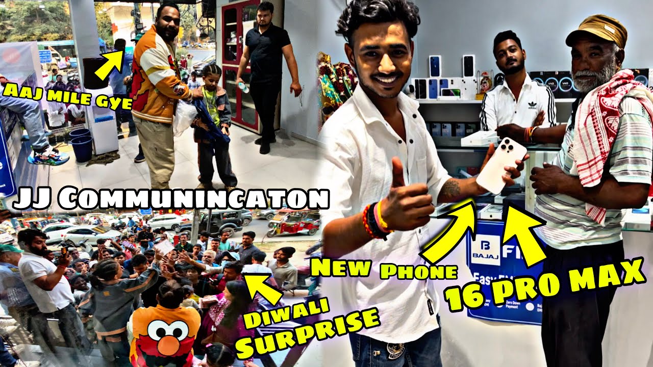 I bought iPhone 16 pro max from JJ communication || Vlog