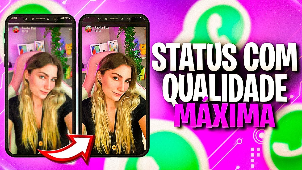 REVELADO! COMO POSTAR STATUS NO WHATSAPP EM ALTA QUALIDADE 2023