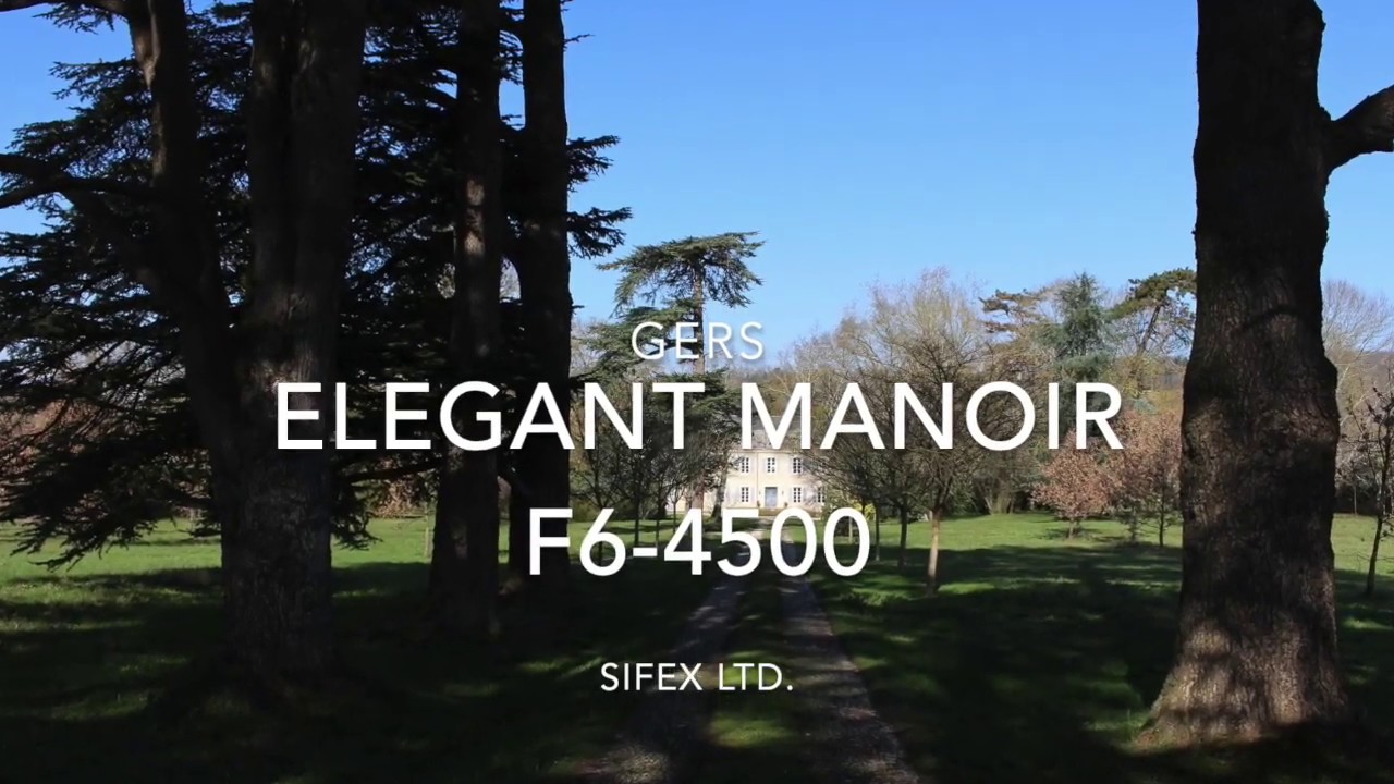 Elegant Manor for sale in the Gers