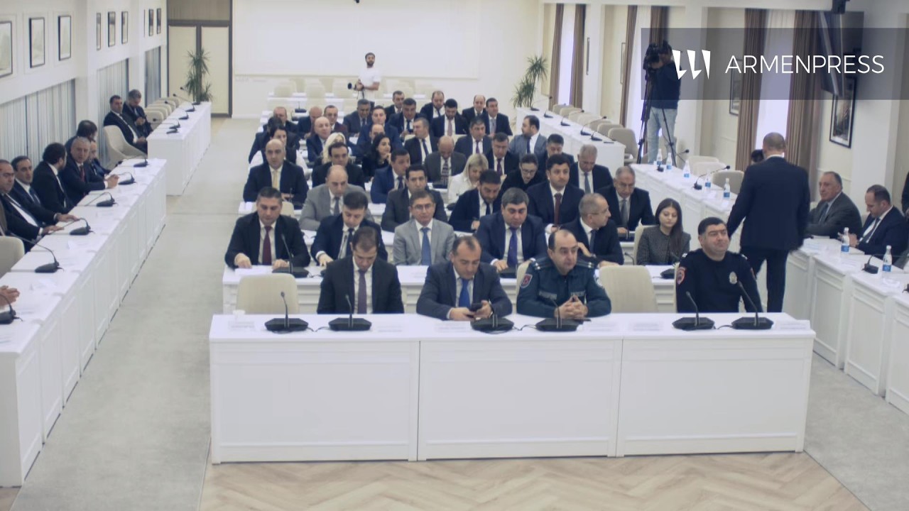 Երևանի քաղաքապետարանի գործակարգավարական խորհրդակցություն. ՈՒՂԻՂ