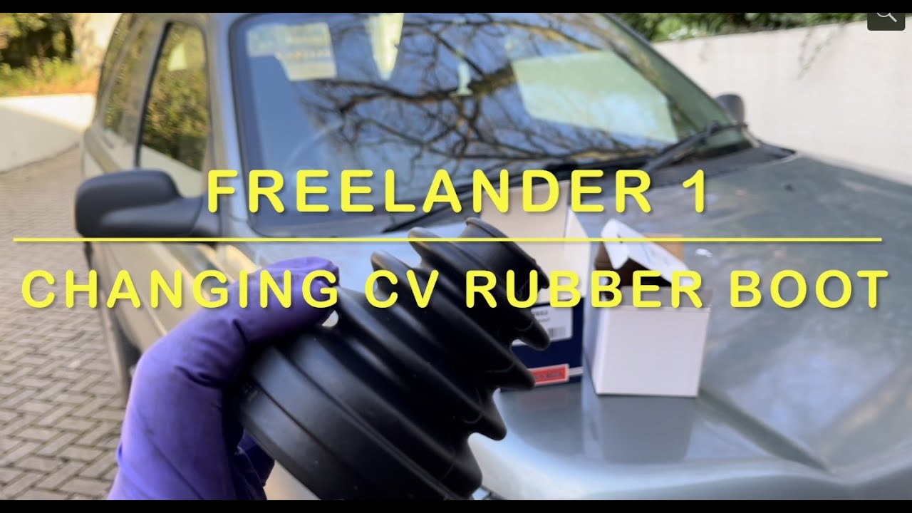 Замена резинового пыльника ШРУСа на Freelander 1 (Land Rover)